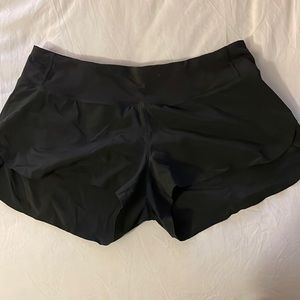 Black Lululemon Running Shorts